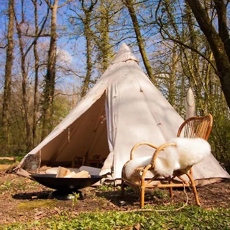 Luxe tent Rostig Pop-up Camping