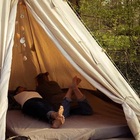 Luxe tent Rostig Pop-up Camping *